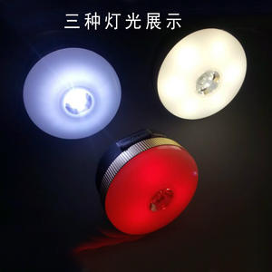 ไฟสปอร์ตไลท์แคมป์ปิ้งขนาดเล็ก LED แบบชาร์จไฟได้ ไฟเต็นท์พกพาพร้อมพอร์ต USB สำหรับการตั้งแคมป์กลางแจ้ง - Product Image 4