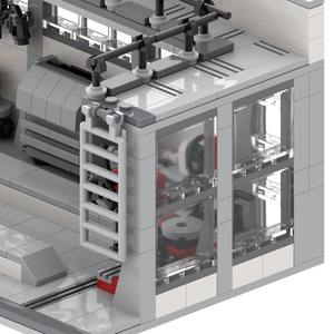 Série City Street View, atelier de réparation automobile Leguoguo MOC4062, jouets en plastique, blocs de construction, briques, 14 ans et plus, jouet - Product Image 4