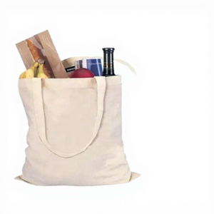 Bolsa de Tela Plegable Reutilizable con Diseño de Dibujos Animados, Ecológica para Compras y Uso Diario - Product Image 1