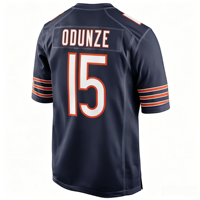 Jahitan Berkualitas Terbaik Dapat Disesuaikan # 18 WILLIAMS # 15 ODUNZE # 34 PAYTON # 84 LOVELAND  Jersey Sepak Bola Amerika
