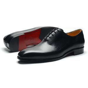 Chaussures en cuir de haute qualité, légères et respirantes. Chaussures Oxford classiques et polyvalentes pour hommes avec lacets et semelle extérieure en caoutchouc - Product Image 3