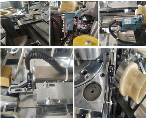 Máquina de fabricación de cajas de papel Doner de cuenco redondo para llevar ultrasónico completamente automático - Product Image 5