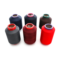 Fil recouvert 100% polyester pour broderie et couture sans couture, certifié OEKO-TEX, fil 2075 pour chaussettes