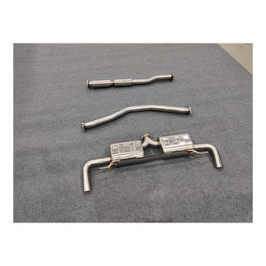 Marmitta di scarico ad alte prestazioni tubi Catback di scarico per Volvo S60 V60 Xc60 <span class=keywords><strong>S90</strong></span> <span class=keywords><strong>V90</strong></span> T5 T8 2.0t 2018up Catback sistema di scarico - Product Image 1