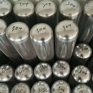 Tubes / Cylindres filtrants en acier inoxydable SS304 avec trous, industriels, pour silencieux d'échappement - Product Image 6