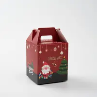 יוקרה אישית לבן קרטון קרטון עבור חג מתנת אריזה ידידותית לסביבה תיבת אריזת קופסא קטנה
