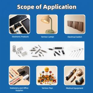 نوابض ضغط صغيرة رائجة البيع لامتصاص الصدمات بطلاء نيكل، نوابض ضغط مصغرة - Product Image 3