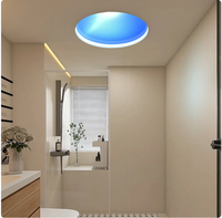 Moteur électrique Lumin, option manuelle pour bâtiments commerciaux et résidentiels, lumière artificielle, puits de lumière LED personnalisable