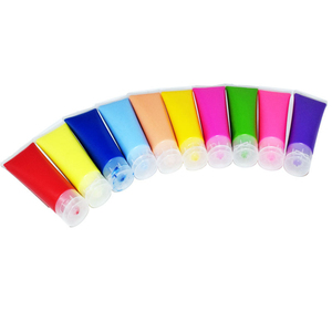 Juego de pintura acrílica profesional, Logo personalizado, 75ml, 10 colores, dibujo de acuarela - Product Image 4