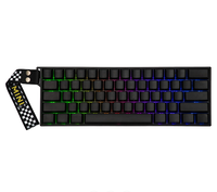 Clavier de jeu AULA MINI60 HE Pro 60% à effet Hall magnétique, 8K Polling, RT 0,01 mm, Tri-mode, RGB, PBT, touches latérales imprimées