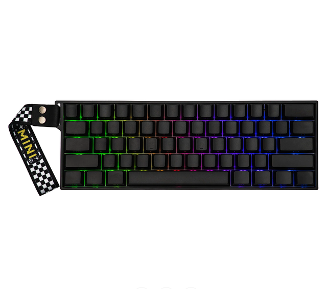 AULA MINI60 HE Pro 60% Hall Effect Magnetic Keyboard 8K Polling 0.01mm RT Tri Mode RGB PBT Side-Print Gaming Keyboard