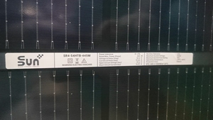 Panel Solar Bifacial Sunplus de 445W, Totalmente Negro, de Media Celda, para Paneles Solares de Doble Vidrio con 22.3% de Eficiencia para Uso Residencial, Stock en EE. UU. - Product Image 5
