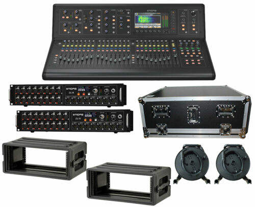 71Quality Midas M32R Live Digital Mixer DL32 Stage Box + 150' Cat5