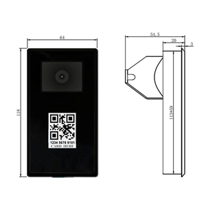Serrures intelligentes gérées par application mobile avec accès par code QR pour le contrôle des ascenseurs dans les étages d'hôtel, commandées à distance - Product Image 3
