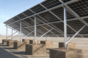 Sistema de Energía Solar Zn Al Mg, Soportes de Montaje en Suelo para Paneles Fotovoltaicos con Carga Eólica de 60 m/s, Carga de Nieve de 3 KN/m, Tamaño Personalizado - Product Image 2