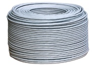 GHT Utp Ftp Sftp Cca tembaga murni Cat6a Cat7 Cat8 lulus tes warna oranye kabel Lan 1000ft 305m komunikasi jaringan Ethernet