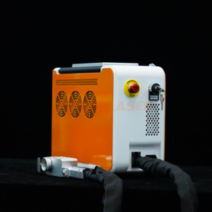 Xách tay 50 Wát/100 wát Ba lô xung Laser máy làm sạch cho nhanh chóng kim loại và gỗ gỉ sơn và lớp phủ loại bỏ trong lĩnh vực - Product Image 1