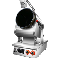 Machine de cuisson à gaz multi-ports intelligente et personnalisable en acier inoxydable 304 de luxe entièrement automatique pour nouilles frites