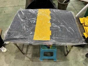 แผ่นยางปูพื้น PVC ป้องกันสายไฟ สำหรับคนพิการ รถยนต์ และคนเดินเท้า - Product Image 6