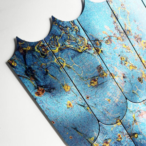 <span class=keywords><strong>Autocollant</strong></span> mural hexagonal moderne personnalisé <span class=keywords><strong>de</strong></span> 4 mm d'épaisseur, couleur bleu vif, pour crédence <span class=keywords><strong>de</strong></span> <span class=keywords><strong>salle</strong></span> <span class=keywords><strong>de</strong></span> <span class=keywords><strong>bain</strong></span> et revêtement mural intérieur - Product Image 5