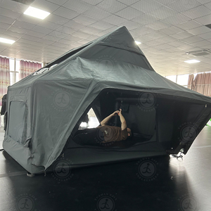 4-6 Persons UV Inflatable Waterproof Windproof Blow <b>up</b> Tent Inflatable <b>Open</b> Suv Inflatable Camping Tent for Car EJ-NC009 Outdoor - Product Image 5