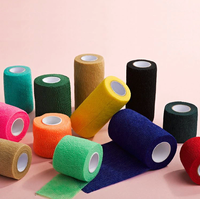 Bande adhésive cohésive de 10 cm pour le football, le fitness, le sport, les bandages de poignet, le soutien du genou, la bande de maintien pour chaussettes de football