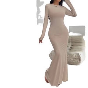 Alxin Grossista <span class=keywords><strong>Online</strong></span> Abito <span class=keywords><strong>Mini</strong></span> Bodycon Sexy da Donna con Vita Impero, Tinta Unita, Primavera Estate, Abbigliamento Casual alla Moda - Product Image 1