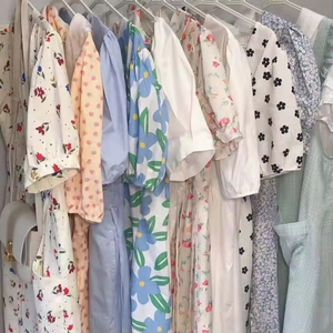 Wholesale Stock Dress T-Shirt <b>Clothes</b> Factory Bulk Clothing Shipping Shop Used <b>Clothes</b> Womens Tops Dresses - Product Image 2