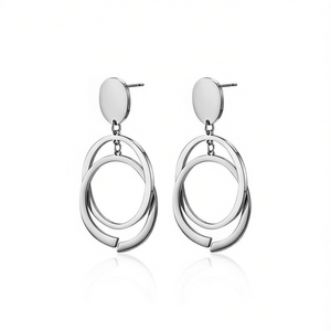 ต่างหูแฟชั่น PE0180 สำหรับผู้หญิง เครื่องประดับคุณภาพสูง - Product Image 3