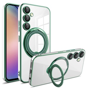 Funda de succión magnética para Samsung Galaxy S24 23 <span class=keywords><strong>22</strong></span> Plus Ultra <span class=keywords><strong>A12</strong></span> A13 A14 A52 A52S A23 A24 A34 A54 360 cubierta de anillo de soporte de rotación - Product Image 5