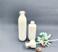 Flacon de crème cosmétique en plastique PETG de 30/60/80/100/150/200/300 ml, flacon pompe à lotion en plastique de luxe