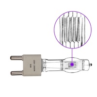 Bombilla Halógena Marina HoneyFly G38, 230V, 2000W, 3000W, CP/73, Cápsula FKK, Transparente, Enfoque Aeroespacial, Luz de Escenario, Cine y Televisión