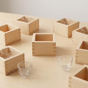 Portavasos de Madera Portátil para Picnic, Caja Cuadrada Ligera para Servir Sake y Aperitivos al Aire Libre - Product Image 6