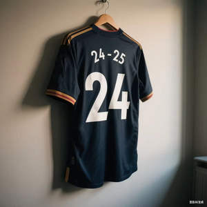 Camiseta de Fútbol Retro Personalizada, Uniforme de Nueva Temporada, Nombre y Número de Estrellas, Camisetas de Fútbol Transpirables, Servicio OEM, Barcelonaed 100% - Product Image 3