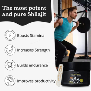 Résine de Shilajit de qualité supérieure Extrait de Shilajit de l'Himalaya Résine de Shilajit Acide fulvique Marque privée - Product Image 5