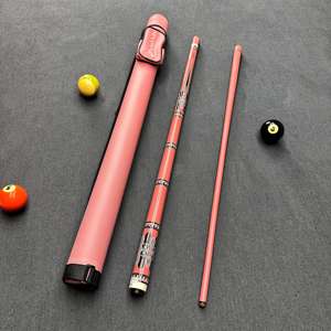 Cues de <span class=keywords><strong>billard</strong></span> CUPPA de haute qualité <span class=keywords><strong>en</strong></span> érable, manche <span class=keywords><strong>en</strong></span> fibre de carbone rose, faible déviation, joint radial, 10,5 mm 11,5 mm - Product Image 6