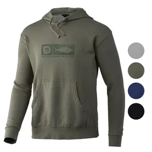 Wholesale Army green Sweatshirt men's hoodies hunting Fleece Hoodie For men