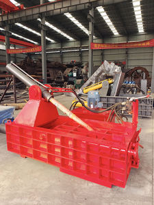 Boîte d'emballage hydraulique en carton de tonne Compresser la presse à balles Machine Driven Side Customization 1000 Multipurpose Style 315-Ton Collage - Product Image 2