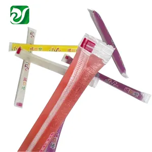 Barretta di cioccolato Jelly Stick Packaging Roll Film superficie spazzolata 12 colori pellicola per imballaggio di ghiaccioli stampata