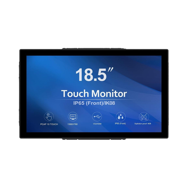 Industrial Touch Monitor Open Frame Capacitive Touch Screen PC Model 18.5 Industrial Capacitive Touch Monitor