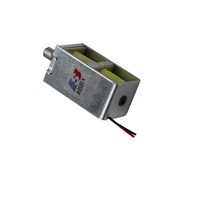 Solenoid bistable à poussée-tirage OEM personnalisé DC 6V 12V 24V Mini 4300gf pour serrure électronique intelligente