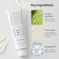 Crème Visage Hydratante Coréenne 345 : Soin Quotidien Réparateur à l'Acide Hyaluronique pour une Barrière Cutanée Renforcée