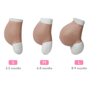 ท้องปลอมซิลิโคนนุ่มเหมือนจริงสำหรับผู้ชายแต่งหญิงคอสเพลย์ - Product Image 5