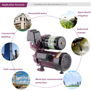 ZHELI 250w basse pression jardin fontaine pompe Portable silencieux petite pompe de surpression auto-amorçante <span class=keywords><strong>Camping</strong></span> douche lavage de voiture <span class=keywords><strong>vidange</strong></span> utilisation - Product Image 4