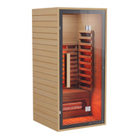 Venta caliente una persona Light Wave Room Saunas Low Emf Smart Sauna Room
