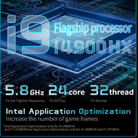 MSI Titan 18 Ordinateur Portable Gaming 18 Pouces I9 RTX 4090, PC Portable Intel Core 14e Génération