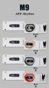 สมาร์ทแบนด์ OEM M9 นาฬิกาอัจฉริยะ สายรัดข้อมือ ตรวจวัดอัตราการเต้นของหัวใจ เครื่องเล่นเพลง รับสายโทรศัพท์ นาฬิกาโทรศัพท์ สำหรับการออกกำลังกายเพื่อสุขภาพประจำวัน - Product Image 2