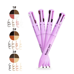 ปากกาแต่งหน้าอเนกประสงค์ 4 in 1 ดินสอเขียนคิ้ว อายไลเนอร์ ลิปไลเนอร์ ไฮไลท์เตอร์ พกพาสะดวก - Product Image 4