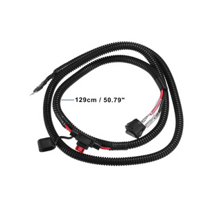Kit universel de dérivation de fusible automobile 129 cm – Accessoire de protection de circuit pour interrupteur de batterie de voiture - Product Image 1