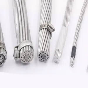 High Voltage Electrical Overhead ACSR 300/50 Bare insulation Conductor Aluminum Electrical cable